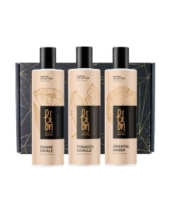 Набор гелей для душа BeOn Royal Гель для душа Tobacco Vanilla+Oriental Amber+Femme Fatale Beon