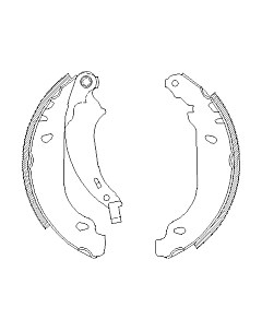 Тормозные колодки 407600 Remsa