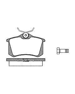 Тормозные колодки 274000BSX Stellox