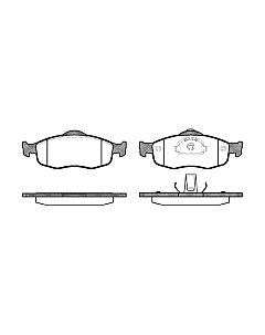 Тормозные колодки 043200 Remsa