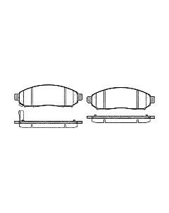 Тормозные колодки 002014SX Stellox