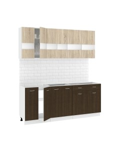 Кухонный гарнитур Кортекс-мебель Корнелия Экстра 1.9 без столешницы