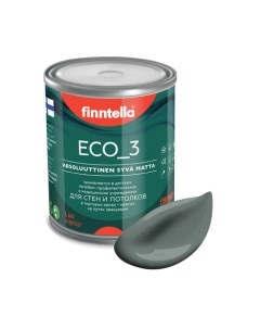 Краска Eco 3 Wash and Clean Salvia / F-08-1-1-LG263 Finntella