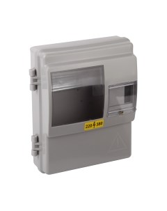 Бокс пластиковый ЭРА ЩУРн-П 1/4 IP54 (КДЕ-1) / Б0050592 Эра