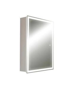 Шкаф с зеркалом для ванной Silver Mirrors Киото-2 50 R / LED-00002681 Silver mirrors