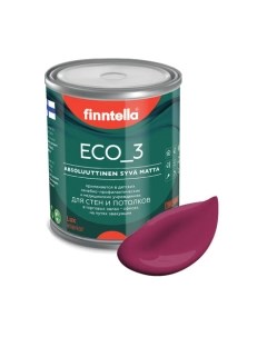 Краска Eco 3 Wash and Clean Kirsikka / F-08-1-1-FL126 Finntella