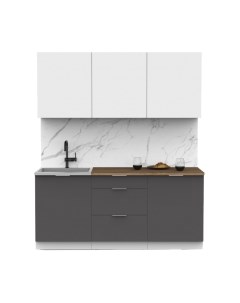 Кухонный гарнитур Интермебель Микс Топ-4 1.8м