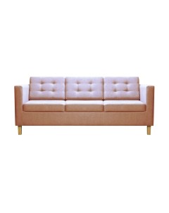 Диван Brioli Дилли клетка Д трехместный