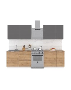 Кухонный гарнитур Интермебель Микс Топ-7 2.2м