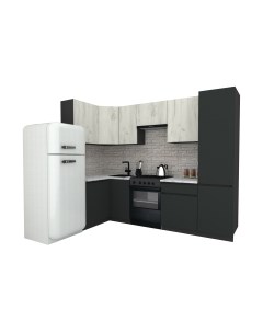 Кухонный гарнитур ВерсоМебель Эко-8 1.2x2.7 левая Версомебель