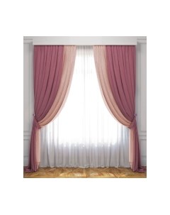 Комплект штор Латур 340x240 с подхватами Pasionaria