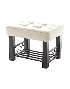 Банкетка AMC Lux 5 кожзам с полкой / 5.1Б60232 Amc