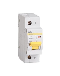Выключатель автоматический IEK ВА 47-100 3Р 63А 10кА С / MVA40-3-063-C Iek