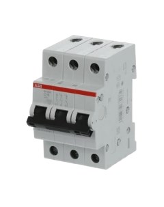 Выключатель автоматический ABB SH203-C16 3P 16А / 2CDS213001R0164 Abb