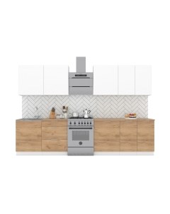 Кухонный гарнитур Интермебель Микс Топ-9 2.6м