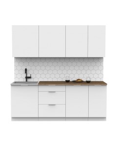 Кухонный гарнитур Интермебель Микс Топ-6 2.1м