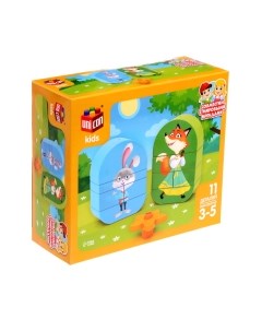 Конструктор Лиса и зайчик / 9826971 Unicon