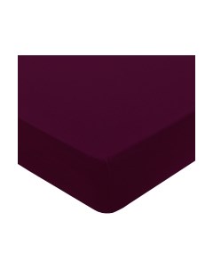 Простыня Milanika Бордо на резинке 140х200x20 Миланика