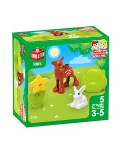 Конструктор Unicon Олененок и зайка / 9468374