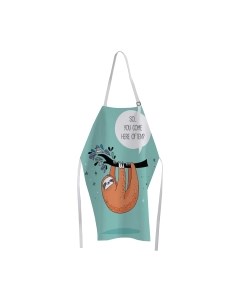 Кухонный фартук JoyArty Ленивец на ветке / ap-26329 Joyarty