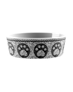 Миска для животных Tarhong Granite Paw / PDR5067PBMG