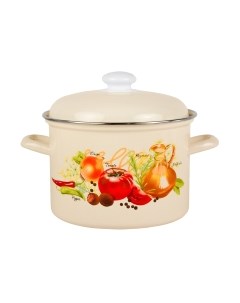 Кастрюля Лысьвенские эмали Итальянская кухня / С-1615АП2/4Жм