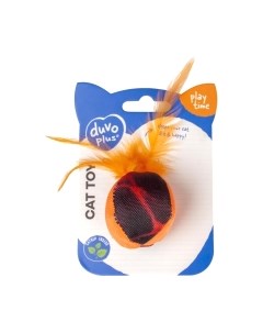 Игрушка для кошек Мяч с перьями Флэш / 12080/DV Duvo plus