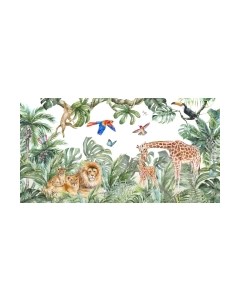 Фотообои листовые ФабрикаФресок Детские Джунгли / 104280 Фабрикафресок