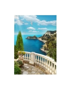 Фотообои листовые ФабрикаФресок Фреска Набережная / 212280 Фабрикафресок