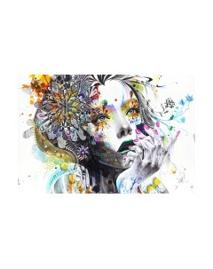 Фотообои листовые ФабрикаФресок 3D арт Девушка / 354270 Фабрикафресок