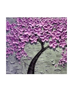 Фотообои листовые ФабрикаФресок Фиолетовое дерево / 163280 Фабрикафресок