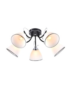 Потолочный светильник MX-1226/5 BK+CR Mirastyle