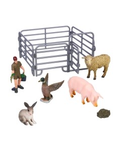 Набор фигурок коллекционных Masai Mara На ферме / MM215-329 Masai mara