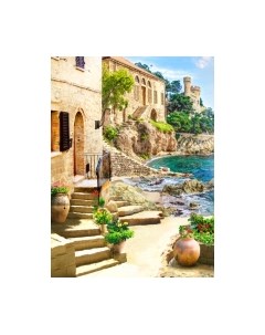 Фотообои листовые ФабрикаФресок Фреска Солнечная гавань / 682270 Фабрикафресок
