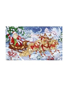 Набор для вышивания Зимняя тройка / НВ-669М М.п.студия