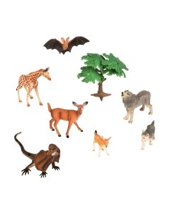 Набор фигурок коллекционных Masai Mara Мир диких животных / MM211-269 Masai mara