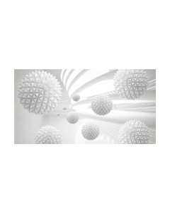 Фотообои листовые ФабрикаФресок 3D Шары светлые / 084265 Фабрикафресок