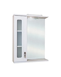 Шкаф с зеркалом для ванной Onika Кристалл 58.01 L