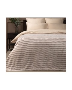 Плед TexRepublic Absolute Зигзаг двухцветный Flannel 150x200 / 92566 Texrepublic