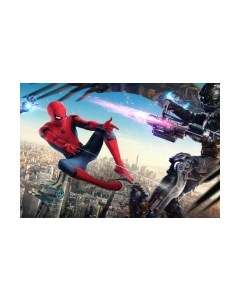 Фотообои листовые ФабрикаФресок Марвел Битва / 744270 Фабрикафресок