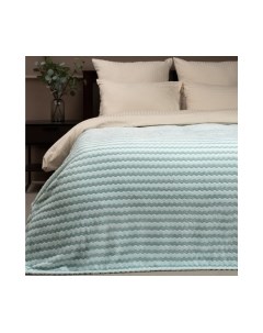 Плед TexRepublic Absolute Зигзаг двухцветный Flannel 200x220 / 92577 Texrepublic