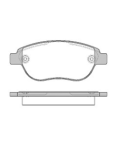 Тормозные колодки 084100 Remsa
