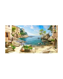 Фотообои листовые ФабрикаФресок Фреска Солнечная гавань / 685270 Фабрикафресок
