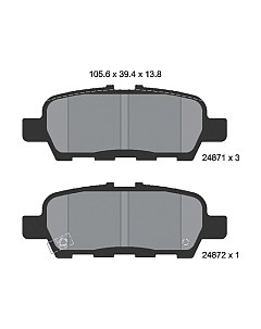 Тормозные колодки Textar 2487101