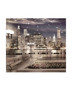 Фотообои листовые ФабрикаФресок Фреска Ночной Нью-Йорк / 663270 Фабрикафресок