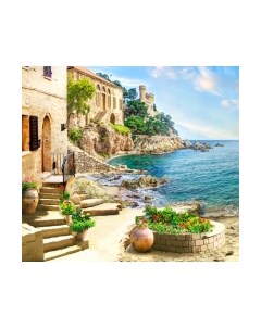 Фотообои листовые ФабрикаФресок Фреска Солнечная гавань / 683270 Фабрикафресок