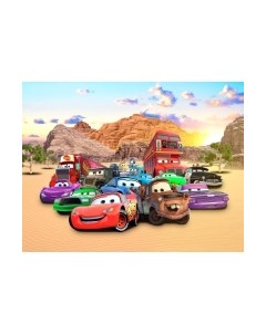 Фотообои листовые ФабрикаФресок Детские Тачки / 451301 Фабрикафресок