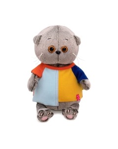 Мягкая игрушка Басик Baby в разноцветной футболке / BB-120 Budi basa