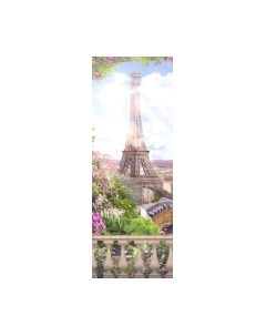 Фотообои листовые ФабрикаФресок Фреска Вид с балкона на Париж / 651270 Фабрикафресок