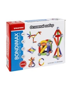 Конструктор магнитный Bondibon Bondimax / ВВ6042